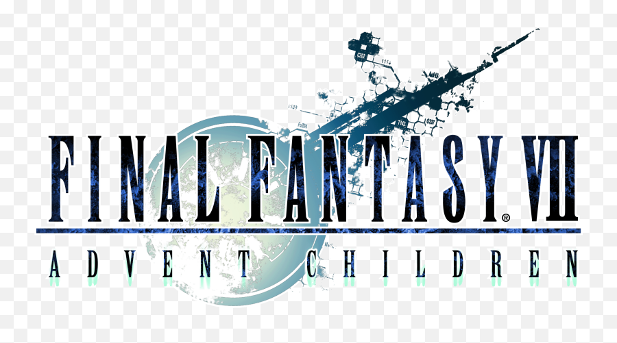 Logo De Final Fantasy Vii Advent Children Es La - Final Fantasy Vii Advent Children Logo Png,Final Fantasy 2 Logo
