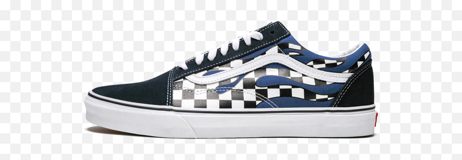 Vans Classic Checker Flame - Vn0a38g1rx6 Vans Old Skool Png,Checker Pattern Png