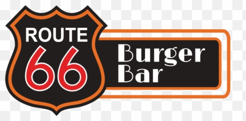 Route 66 Burger Bar - Vertical Png,Route 66 Logo