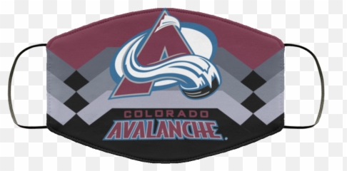 Colorado Avalanche Face Mask - Cloth Face Mask Png,Colorado Avalanche Logo Png
