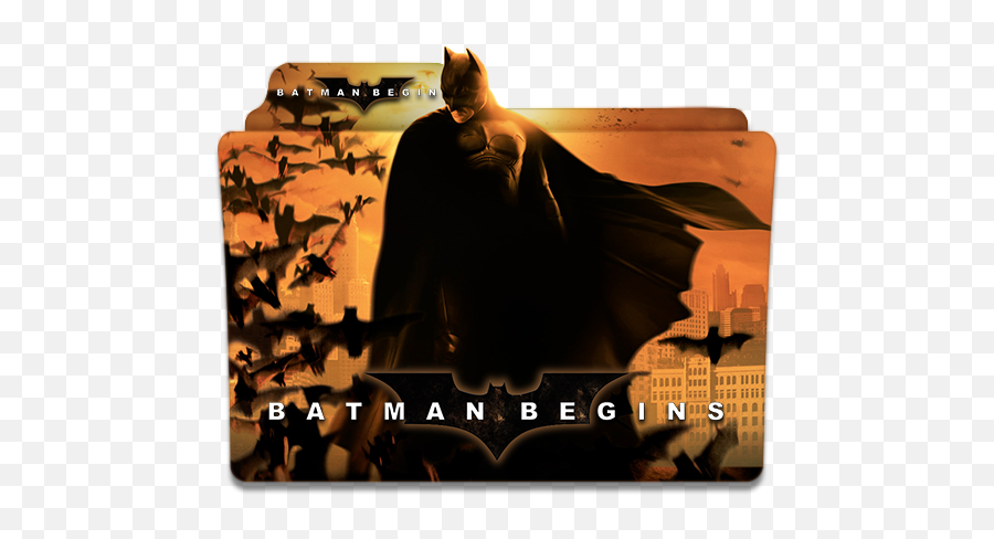 Batman Begins Folder Icon - Batman Icon Folder Png,Folder Icon Png Dark Blue