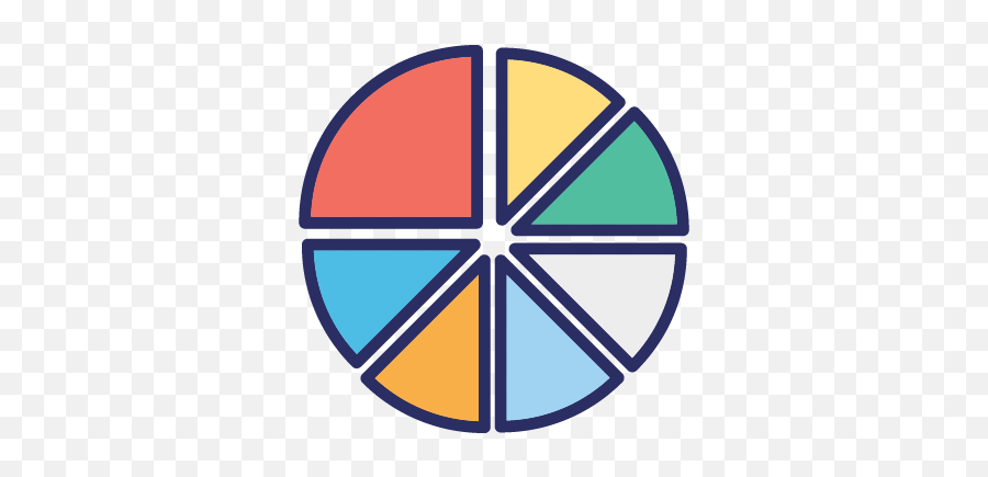 Free Analytics Circle Chart Color Vector Icon - Vertical Png,Chart Vector Icon