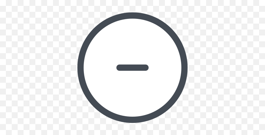 Minus Sign Icon - Dot Png,Samsung Circle With Plus Sign Icon