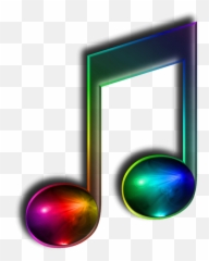 Mq Rainbow Music Notes - Sticker by Marras Rainbow Music Note Png