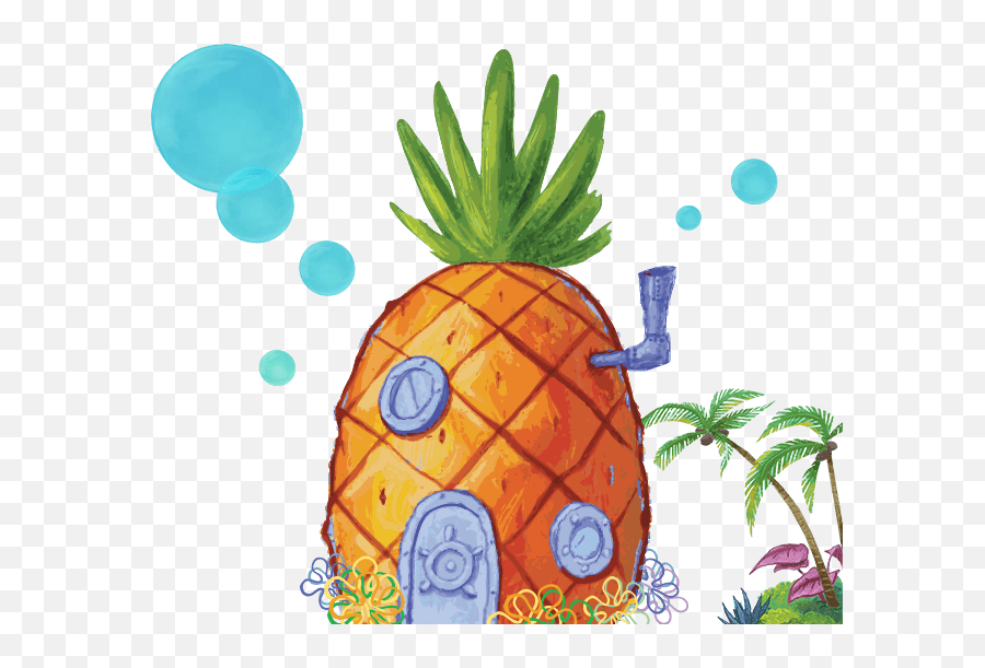 Spongebob Squarepants Logo Png - Pinapple Transparent Spongebob Pineapple Transparent,Pineapple Transparent