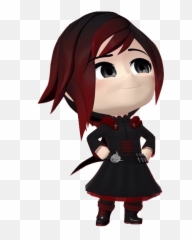 Rwby Chibi Ruby Rose Png Image With No - Rwby Chibi Ruby Rose,Rwby Png