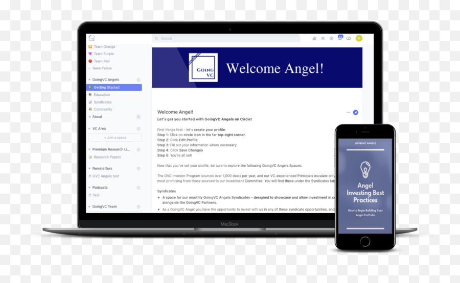 Calling All Angels Goingvc Is Now Enrolling Members - Technology Applications Png,Angels Icon