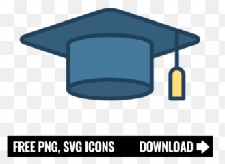 Free Graduation Cap Icon Symbol - Motorcycle Delivery Png