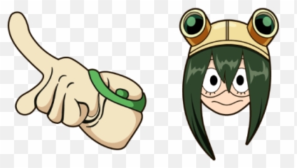 My Hero Academia Tsuyu Asui Cursor - Custom Herue png