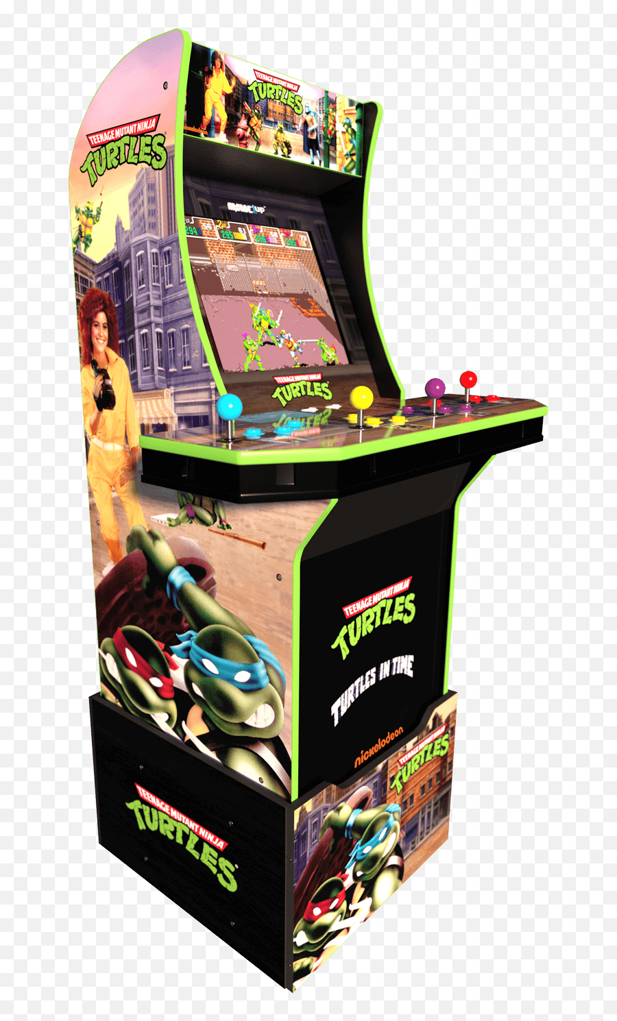 Teenage Mutant Ninja Arcade - Teenage Mutant Ninja Turtles Arcade1up Png,Ninja Turtle Logo