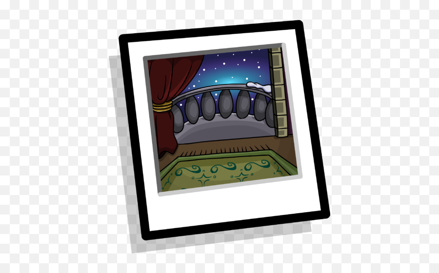 Download Balcony Background Icon - Club Penguin Purple Icon Png,Balcony Icon