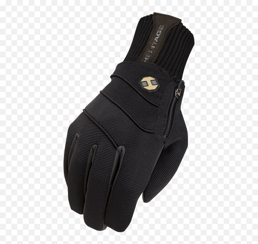Heritage Gloves Premier Winter Show Glove Black - Heritage Extreme Winter Gloves Png,Icon Glove Sizing Chart