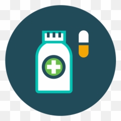 Download Clinic Location Pharmacy Services Icon - Circle PNG Medical Supply