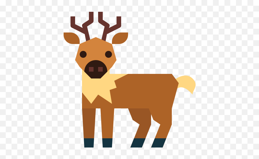 Deer - Free Animals Icons Animal Figure Png,Deer Icon