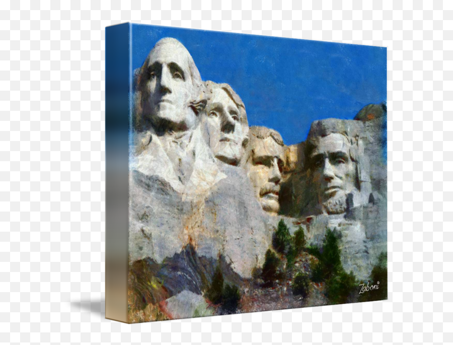 Mount Rushmore Usa By Miguel Angel Zaboni - Us Monuments For Kids Png,Mount Rushmore Png