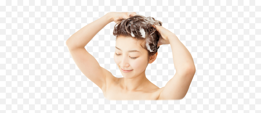 Download Hd Growth Phase Shampoo - Lady Hair Shampoo Png Shampoo Hair Women Png,Women Hair Png