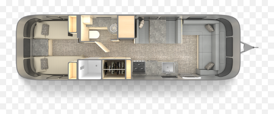 What Each 30 - Foot Travel Trailer Floor Plan Has To Offer 23 Airstream Floor Plans Png,Classic Shell Windows Icon