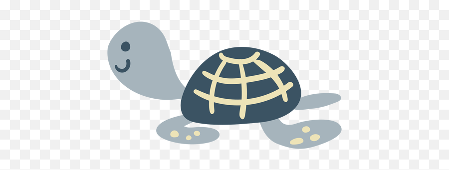 Cute Happy Turtle Flat Transparent Png U0026 Svg Vector - Animal Figure,Sea Turtle Icon