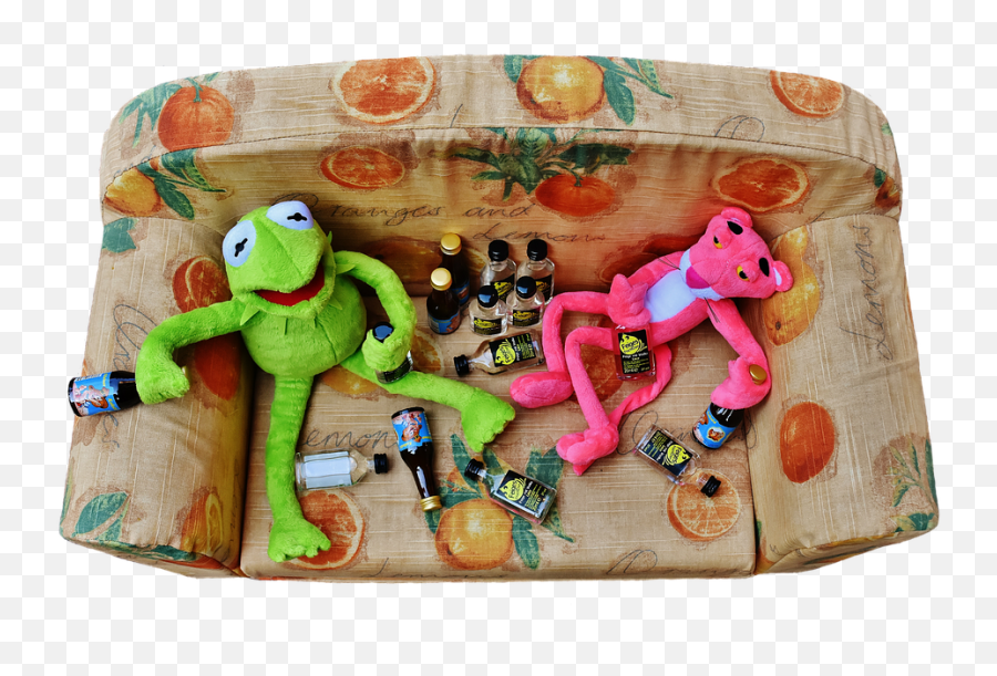 Kermit The Pink Panther Friends - Free Photo On Pixabay Drunk Pink Panther Png,Kermit Png