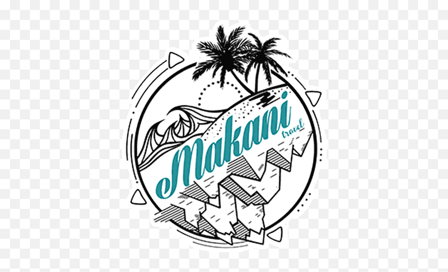 Makanitravel Makani Kite Kitesurfing Sticker - Makanitravel Language Png,Kitesurf Icon