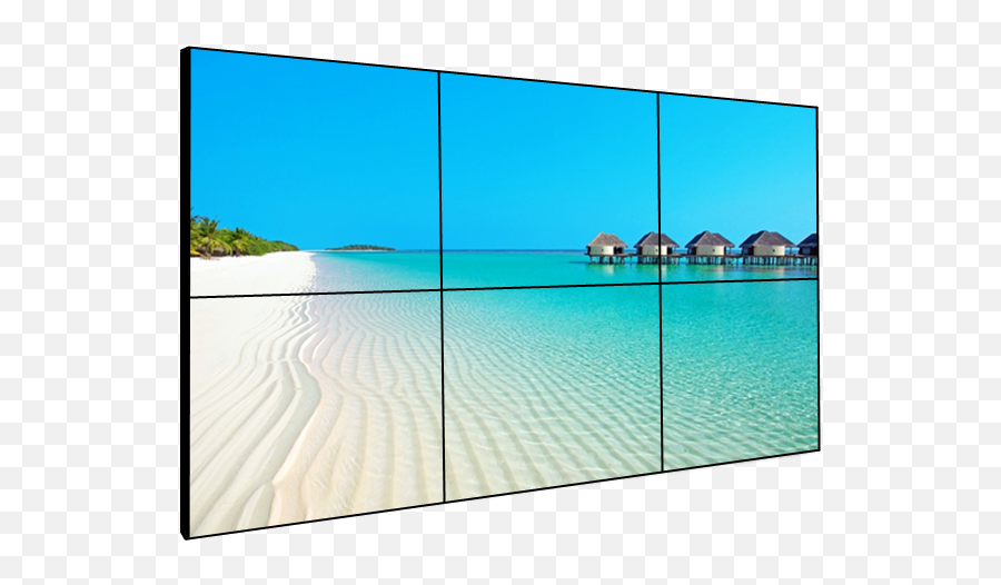 60 Inch 2x3 Lcd Video Wall Display - Video Wall 2 2 Png,Wall Png