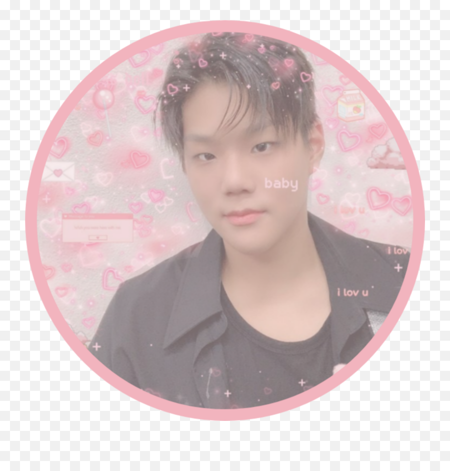 Dkb Junseo Kpop Pink Aesthetic Icon Sticker By Binniesfrie Png Hoseok