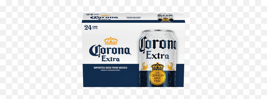 Corona Extra - Corona 24 Pack Cans Png,Coronas Png