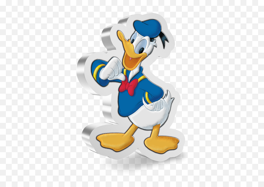 Disney Donald Duck 1oz Silver Shaped Coin Png Sailor Pluto Icon