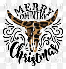 Merry Country Christmas Png