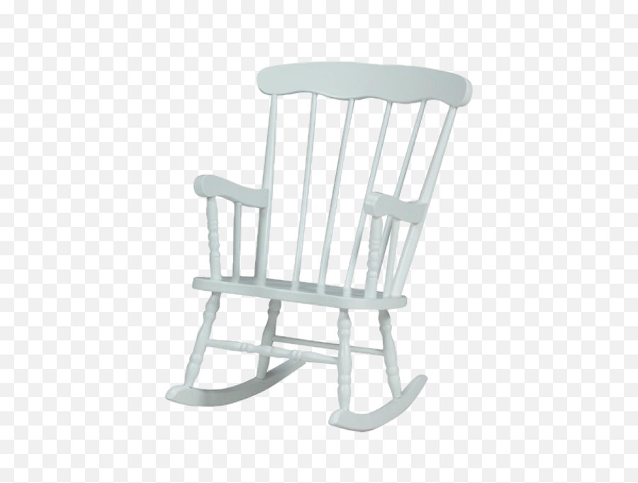 Boston Rocker With White Paint Finish - Transparent Background Rocking Chair Png,Rocker Png