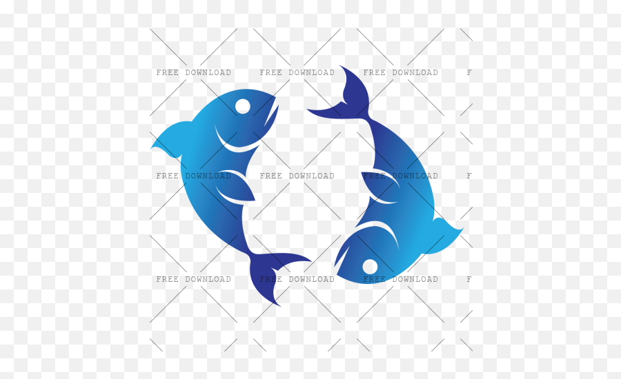 Pisces Bj Png Image With Transparent Cartoon Fish Background