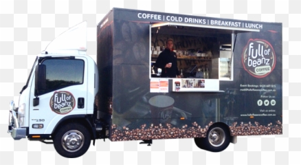 Coffee Vanfood Truck - Full Of Beanz Coffee Full Of Beanz Coffee Png,Food Truck Png
