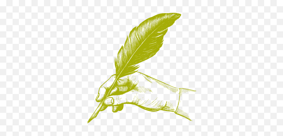 Featherpen - Feather Pen Transparent Background Full Size Clipart Feather Quill Pen Png,Feather Transparent Background