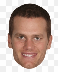 Download Hd Tom Brady Face Transparent Png Image - Nicepngcom Tom Brady Shaved Head,Face Png