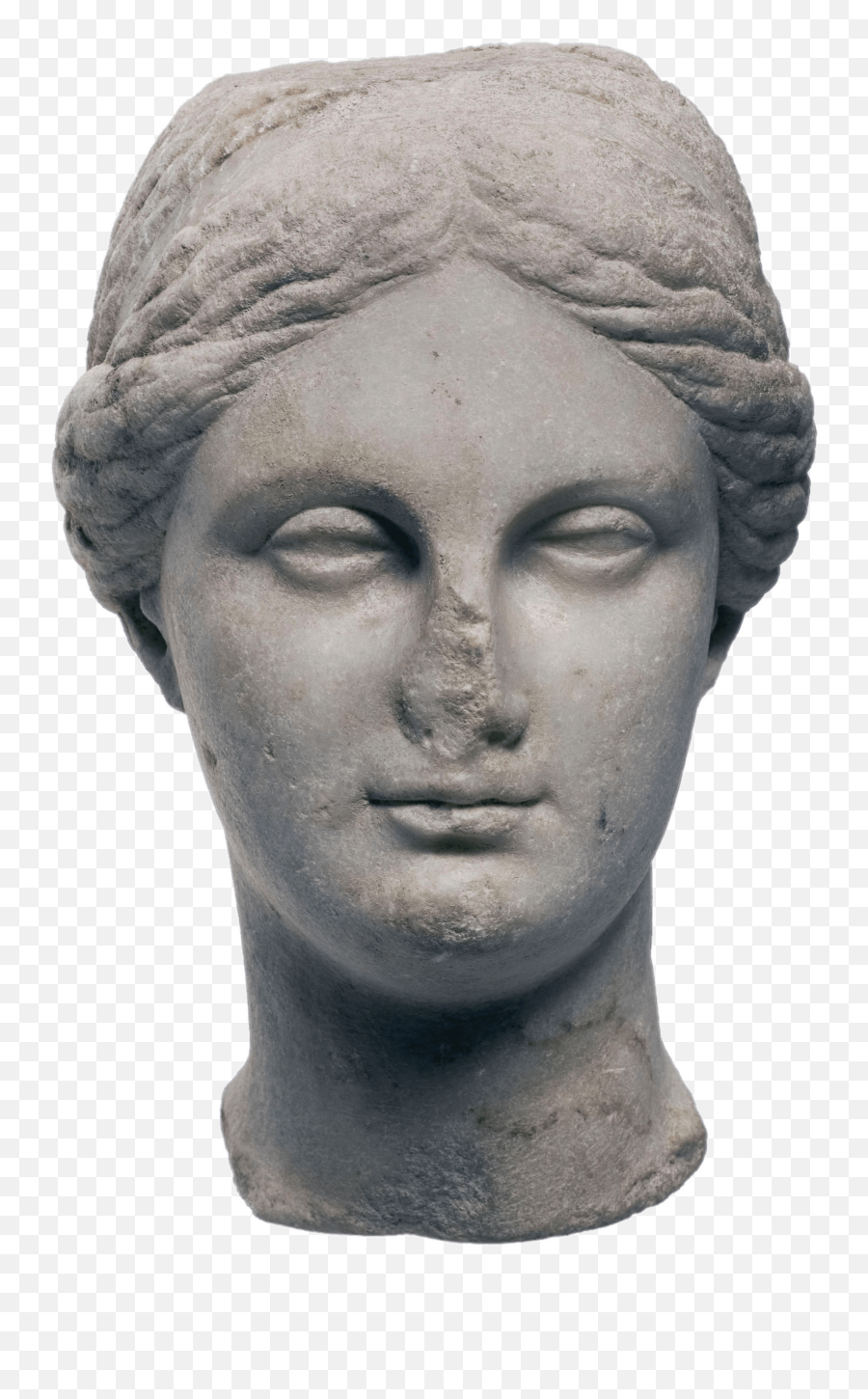 Download Marble Head Of Aphrodite - Statue Of Aphrodite Head Png,Aphrodite Png