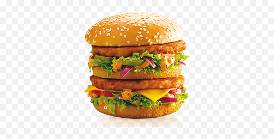 Maharaja Mac Big - Double Chicken Grilled Burger Png,Big Mac Png