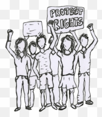 Protesters Know Your Rights U2013 The Western Front - Human Rights Protest Cartoon Png,Protest Png