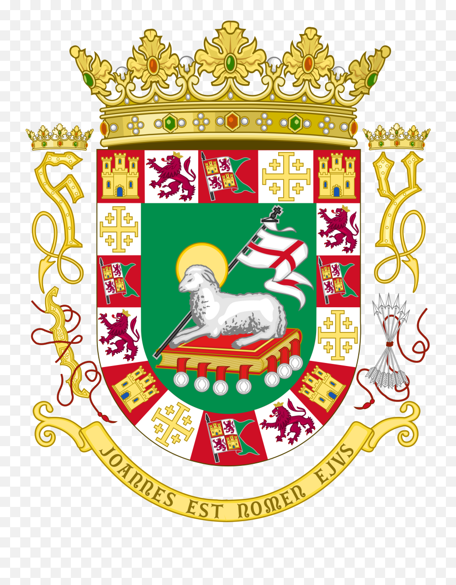 Puerto Rico Coat Of Arms Png Svg - Puerto Rico Coat Of Arms,Arms Png