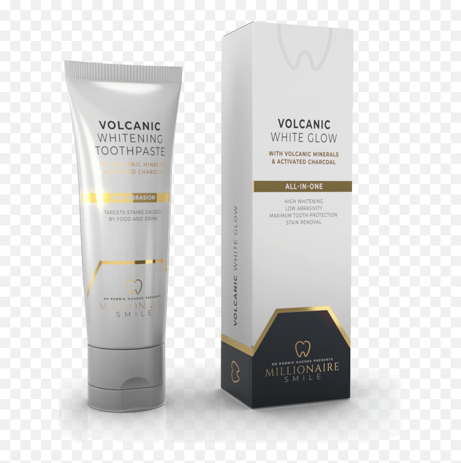 Volcanic White Glow Toothpaste - Sunscreen Png,White Glow Png