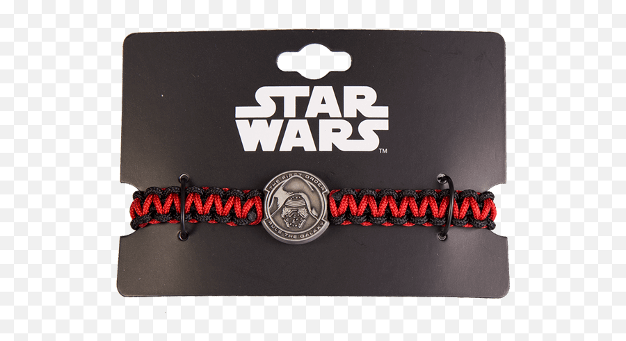 Star Wars - Episode Vii Kylo Ren Cord Bracelet Star Wars Png,Glitter Force Logo