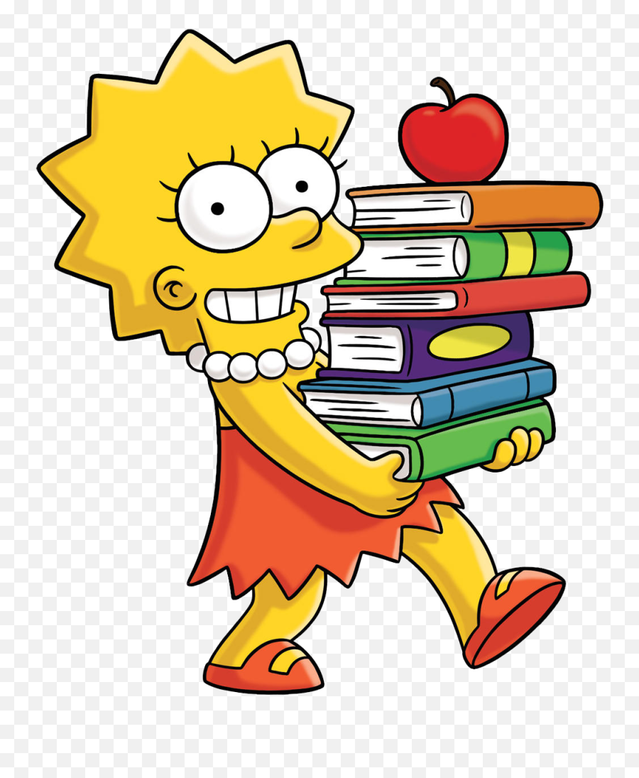 The Simpsons Png 5 Image - Lisa Simpson,The Simpsons Png