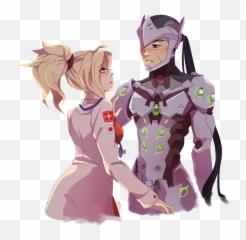 Photo Overwatch Genji Mercy - And png