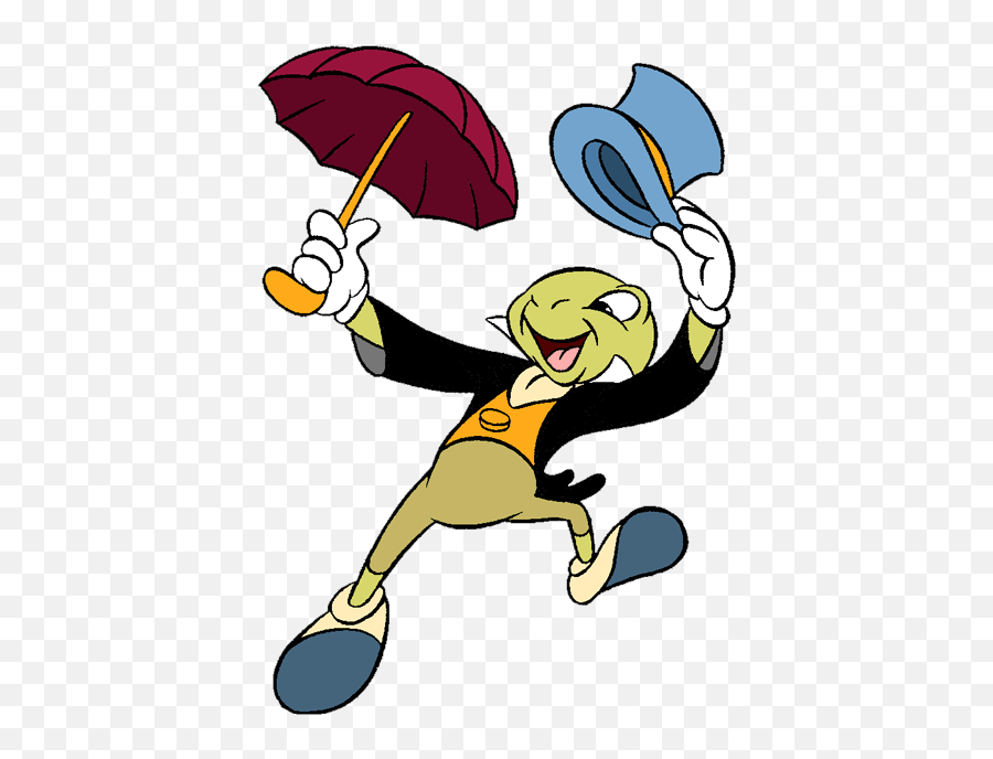 Disney Jiminy Cricket Clipart - Disney Jiminy Cricket Clipart Png,Jiminy Cricket Png
