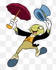 Disney Jiminy Cricket Clipart - Disney Jiminy Cricket Clipart Png,Jiminy Cricket Png