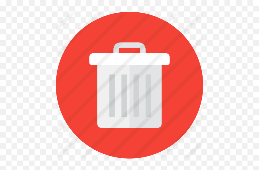 Trash - Circle Png,Trash Icon Png