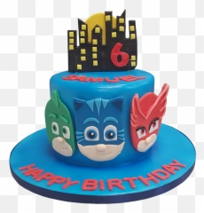 Pj Masks - Cake Png