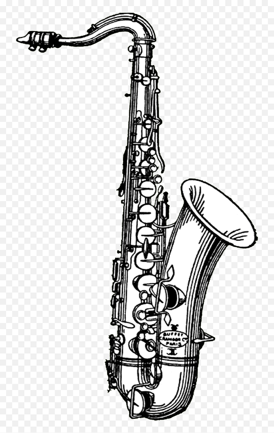 Saxophone Png Transparent Images All - Saxophone Clipart Png,Clarinet Png