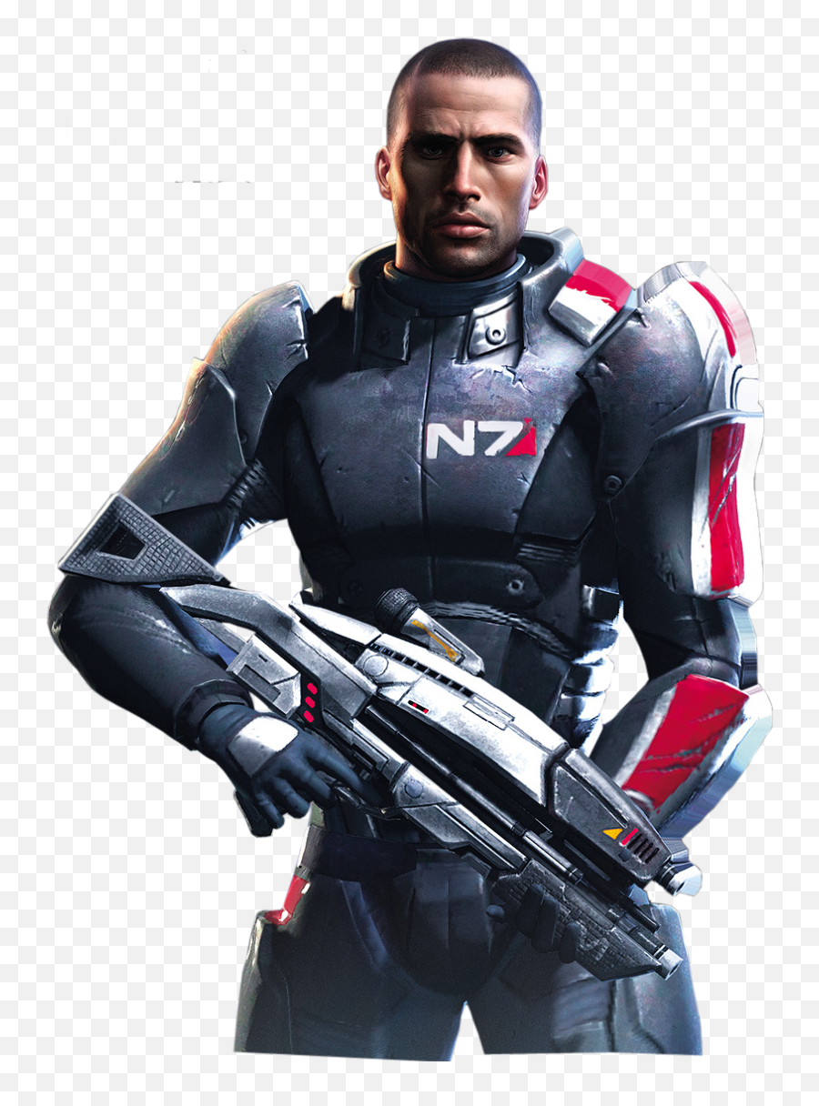 Mass Effect Images Commander Shepard Hd Wallpaper And - Mass Commander Shepard Mass Effect 1 Png,Mass Effect Logo Png