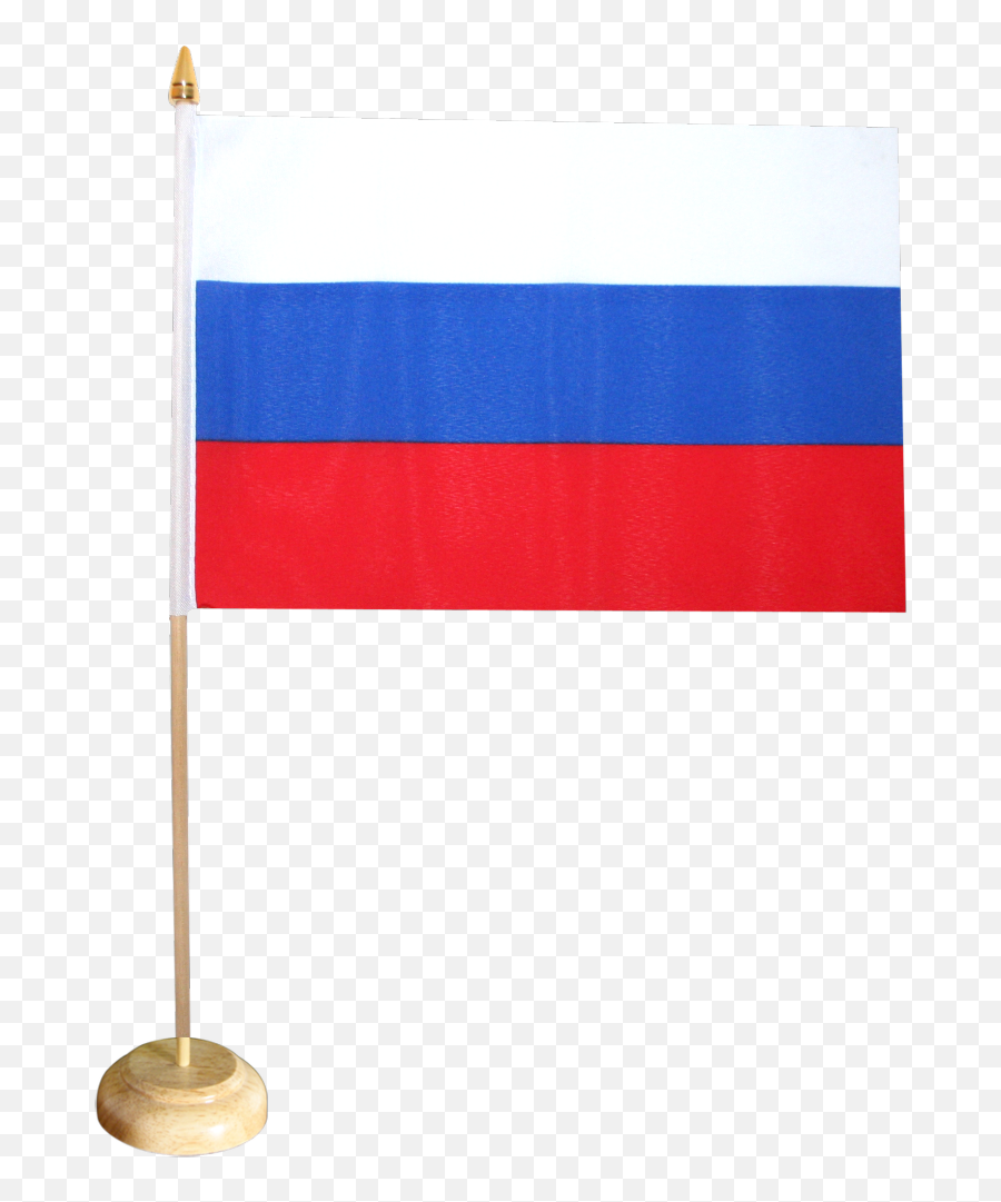 Download Russia Table Flag - Bandiera Russa Con Asta Hd Png Flag,Russian Flag Transparent