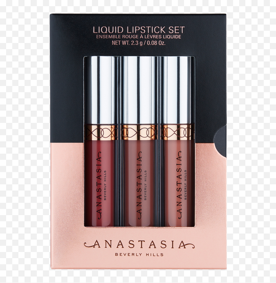 Mini Liquid Lipstick Set - Abh Trio Liquid Lipstick Png,Anastasia Beverly Hills Logo